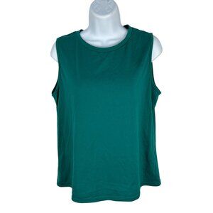 Shein Womens Sleeveless Green Tank Top Size Large